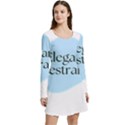 Elegant Restraint 20240825 172511 0000 Long Sleeve Velour Skater Dress View3