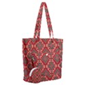 Illustrations Ajrak Abstract Design Pattern Everyday Shoulder Bag with Pouch Bag View1