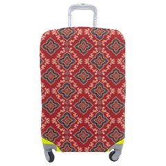 Illustrations Ajrak Abstract Design Pattern Luggage Cover (medium)