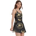 Star Colorful Christmas Abstract Body Wrap Sleeveless V-Neck Mini Dress View3