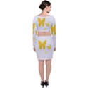 Yellow Butterfly Animals Fly Top and Skirt Sets View2