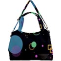 Colartive, Aesthetic, Amoled, Black, Colorful, Desenho Double Compartment Shoulder Bag View1