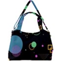 Colartive, Aesthetic, Amoled, Black, Colorful, Desenho Double Compartment Shoulder Bag View2