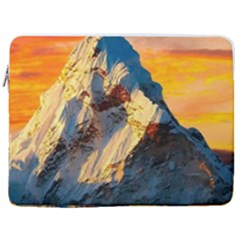 Himalaya Nature Mountain 17  Vertical Laptop Sleeve Case With Pocket