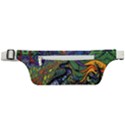 Psychedelic Digital Art Artwork Landscape Colorful Active Waist Bag View1
