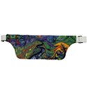 Psychedelic Digital Art Artwork Landscape Colorful Active Waist Bag View2