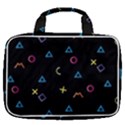 Kids , Kids , Background, Doodle Travel Toiletry Bag With Hanging Hook View2