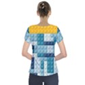Lego, Background, Dots Short Sleeve Front Detail Top View2