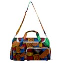 Lego, Toy Block, Colorfulness Sports Gym Duffle Bag with Shoe Compartment View1
