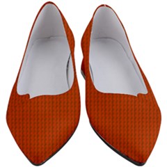 Orange Lego Texture Macro, Orange Dots Background Women s Block Heels 