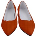 Orange Lego Texture Macro, Orange Dots Background Women s Block Heels  View1