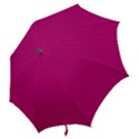 Purple Lego Texture Macro, Purple Dots Background Hook Handle Umbrellas (Medium) View2