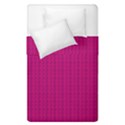 Purple Lego Texture Macro, Purple Dots Background Duvet Cover Double Side (Single Size) View1
