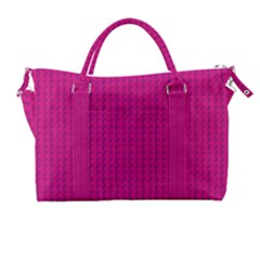 Purple Lego Texture Macro, Purple Dots Background Carry-on Travel Shoulder Bag
