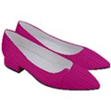 Purple Lego Texture Macro, Purple Dots Background Women s Block Heels  View3