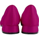 Purple Lego Texture Macro, Purple Dots Background Women s Block Heels  View4