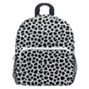 Marble Cracked Pattern Surface Kids  Age 5-10 Lightweight School Backpack with Side Pockets View1