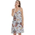 Coffee Mania Caffeine Women s Spaghetti Strap Pullover Cami Dress View2