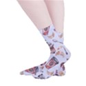 Coffee Mania Caffeine Smooth Crew Length Tube Socks View2