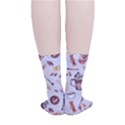 Coffee Mania Caffeine Smooth Crew Length Tube Socks View4