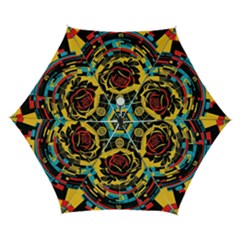 Therose Automatic Folding Umbrella With Case (small)