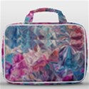 Blue Blend Travel Toiletry Bag With Hanging Hook View1