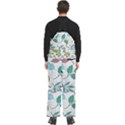 Leaf seamless pattern  Men s Front Zip Ski And Snowboard Bib Pants View4