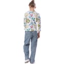 Leaf seamless pattern  Kids  Cuff Sleeve Top View2