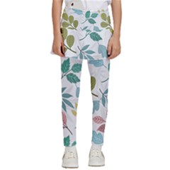 Leaf Seamless Pattern  Kids  Skirted Pants