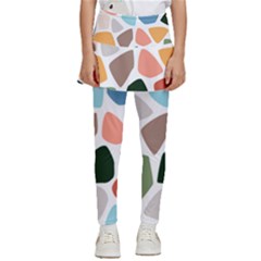 Shapes Seamless Pattern Kids  Skirted Pants
