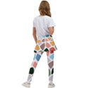 Shapes Seamless Pattern Kids  Skirted Pants View2