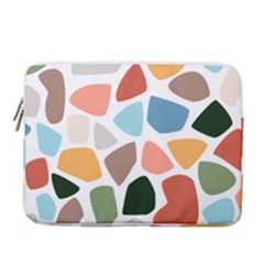 Shapes Seamless Pattern 14  Vertical Laptop Sleeve Case With Pocket