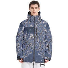 Nature Charm Drawing  Men s Multi Pockets Zip Ski And Snowboard Waterproof Breathable Jacket