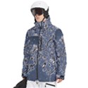 Nature Charm Drawing  Men s Multi Pockets Zip Ski and Snowboard Waterproof Breathable Jacket View2