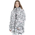 Embrace The Magic Inspirational Phrase Pattern Women s Multi Pockets Zip Ski and Snowboard Waterproof Breathable Jacket View2