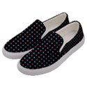 Pattern Dots Wallpaper Seamless Men s Canvas Slip Ons View2