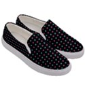 Pattern Dots Wallpaper Seamless Men s Canvas Slip Ons View3