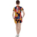 Abstract Pattern Design Women s T-Shirt and Shorts Set View2