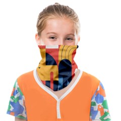 Abstract Pattern Design Face Covering Bandana (kids)