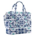 Tiles Abstract Pattern Texture Design Sports Shoulder Bag with Shoes Compartment View1