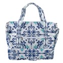 Tiles Abstract Pattern Texture Design Sports Shoulder Bag with Shoes Compartment View2