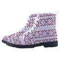 Ukrainian Folk Seamless Pattern Ornament Women s High-Top Canvas Sneakers View2