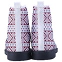Ukrainian Folk Seamless Pattern Ornament Women s High-Top Canvas Sneakers View4