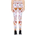 Bright Aztec Ethnic Seamless Pattern Pocket Leggings  View1