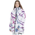 Blink 182 logo Women s Multi Pockets Zip Ski and Snowboard Waterproof Breathable Jacket View2