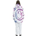 Blink 182 logo Women s Multi Pockets Zip Ski and Snowboard Waterproof Breathable Jacket View4