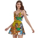 Bluey Body Wrap Sleeveless V-Neck Mini Dress View2