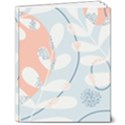 Pattern Plants Leaves Nature 8  x 10  Hardcover Notebook View1