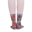Christmas Cookies Cookie Advent Pattern Smooth Crew Length Tube Socks View4