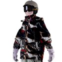 Confederate Flag Usa America United States Csa Civil War Rebel Dixie Military Poster Skull Women s Zip Ski and Snowboard Waterproof Breathable Jacket View2